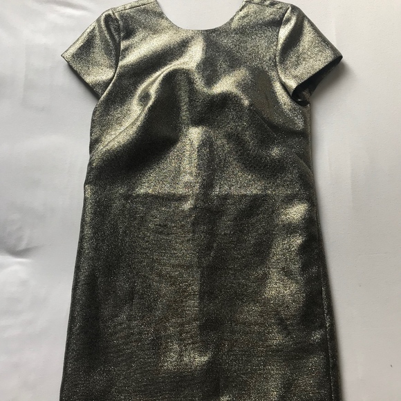 Madewell Dresses & Skirts - Madewell Gold Metallic Shimmer Dress Women's
